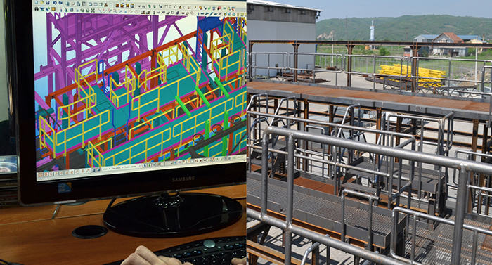 Steel structure and Civil work design